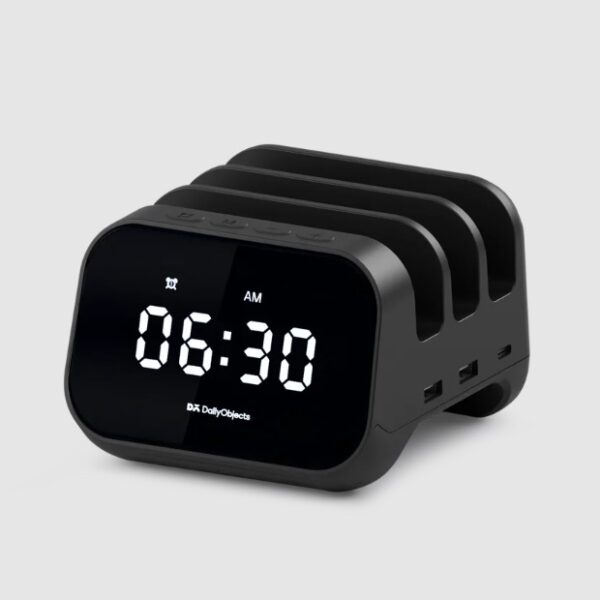 Clock & Dock Charging Station for Multiple Devices