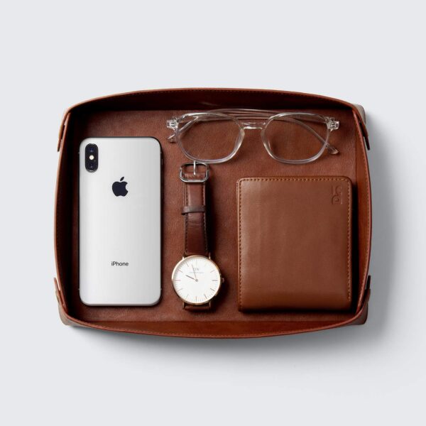 Valet Vegan Leather Tray