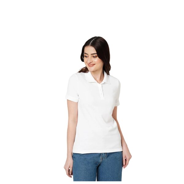 Vero Moda Jacquard Polo T-Shirt