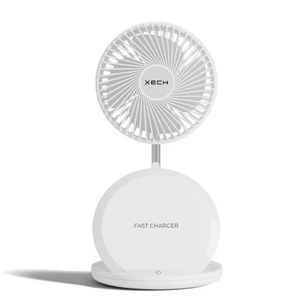 AEROCHARGE Fan with Fast Wireless Charger