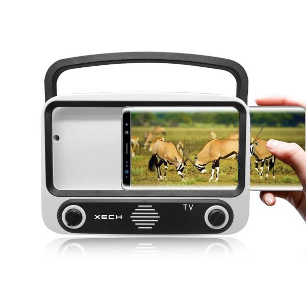 Tellivibe Max Retro Speaker with Phone Stand