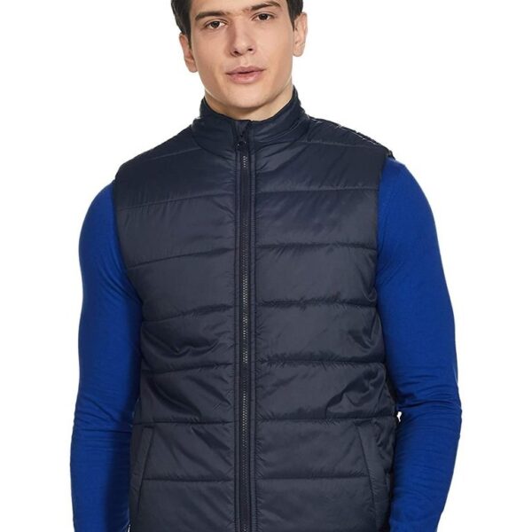 Sleeveless Bomber Quilted Jacket
