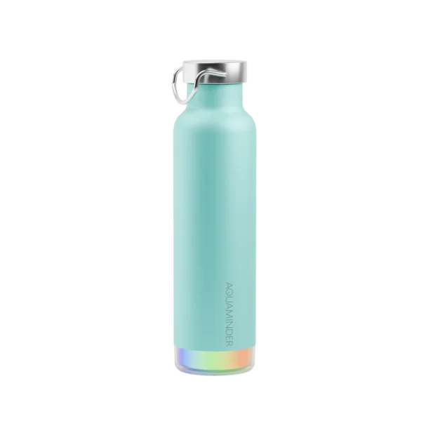 Aquaminder Stainless Steel Double Wall Smart Water Bottle ,SS 304 Material 600 ml Thames