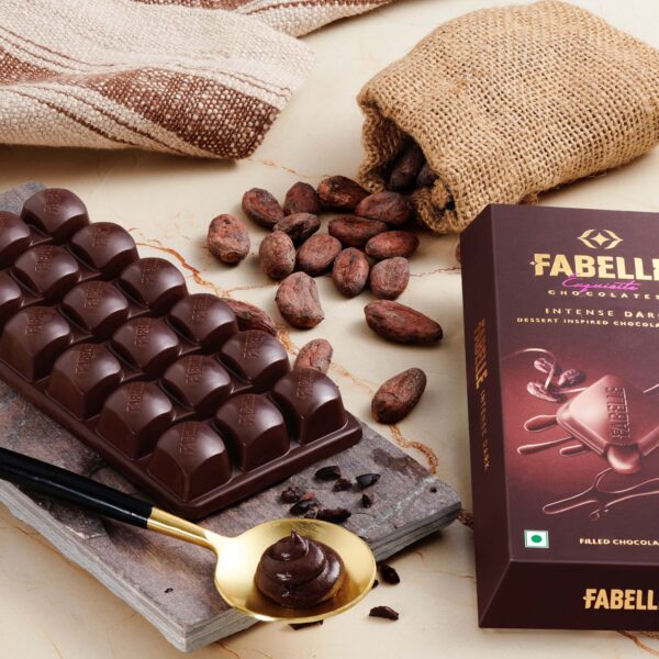 Intense Dark Bar - Centre filled Dark Chocolate