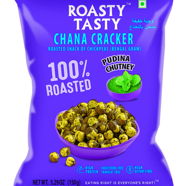 Chana Cracker Pudina Chutney